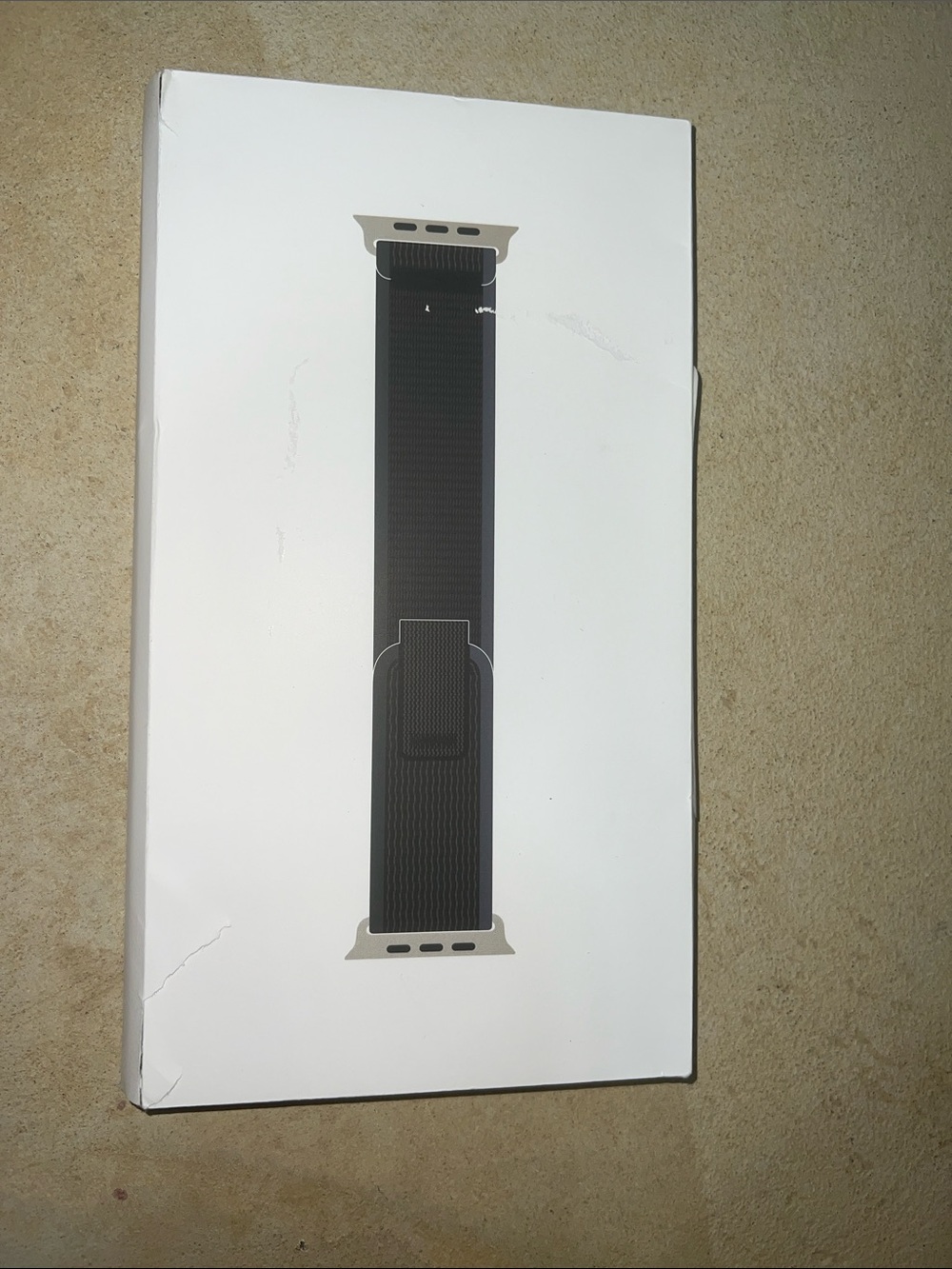 Black Sport Loop Apple Watch Band